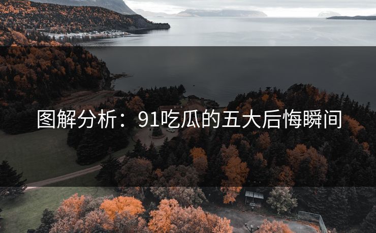 图解分析：91吃瓜的五大后悔瞬间
